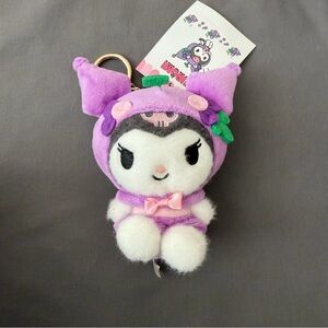 Sanrio The Fruit Series Grape Kuromi Plush/Keychain